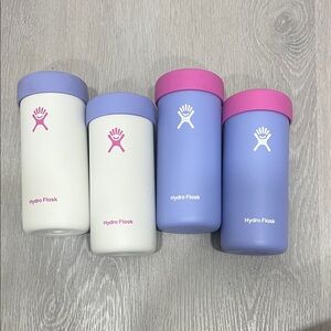 Hydro Flask Tumblers in White and Lavender